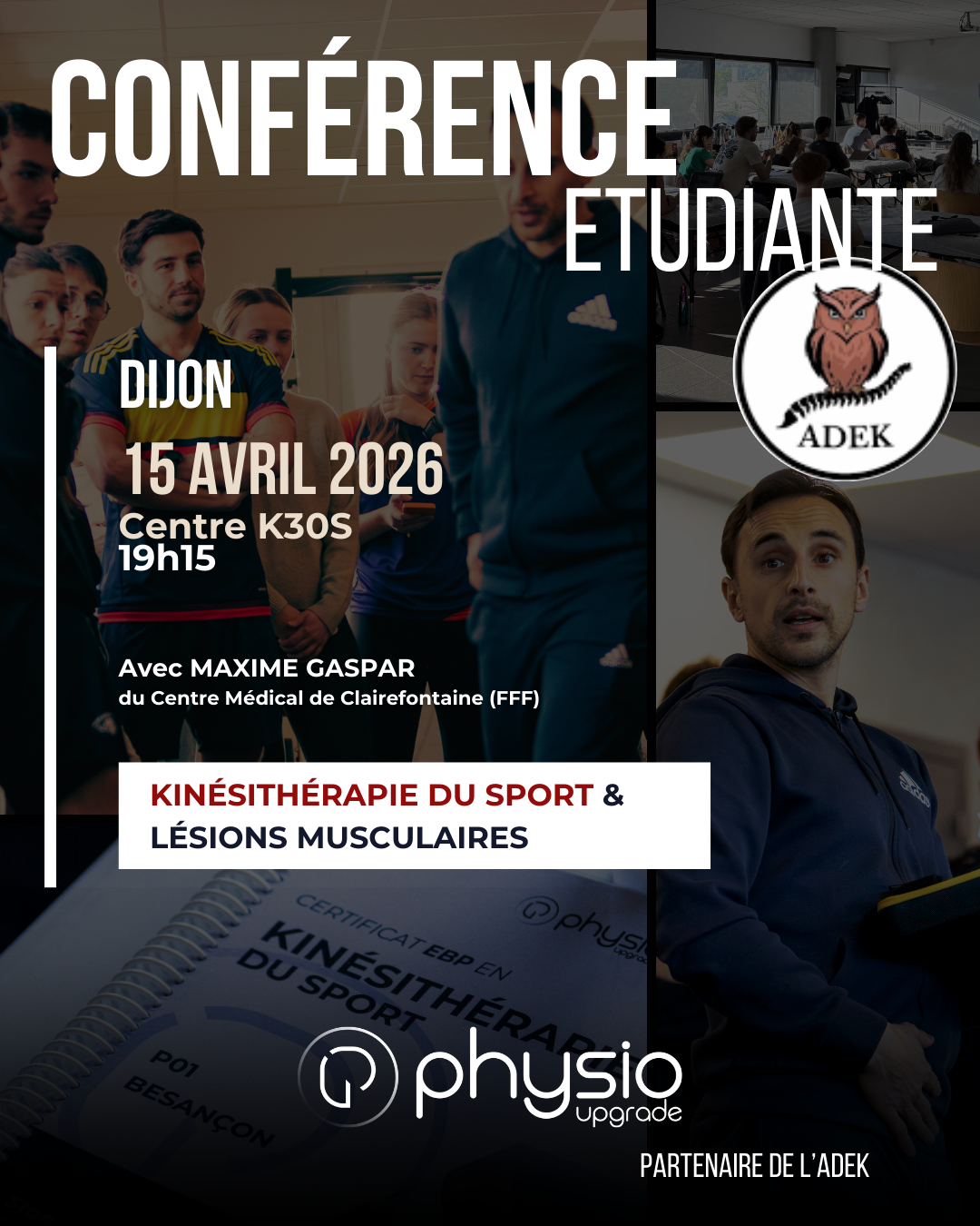 Conférence étudiante à Dijon